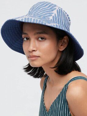 NWOT LIMITED EDITION Marimekko x Uniqlo Wide Brim Hat